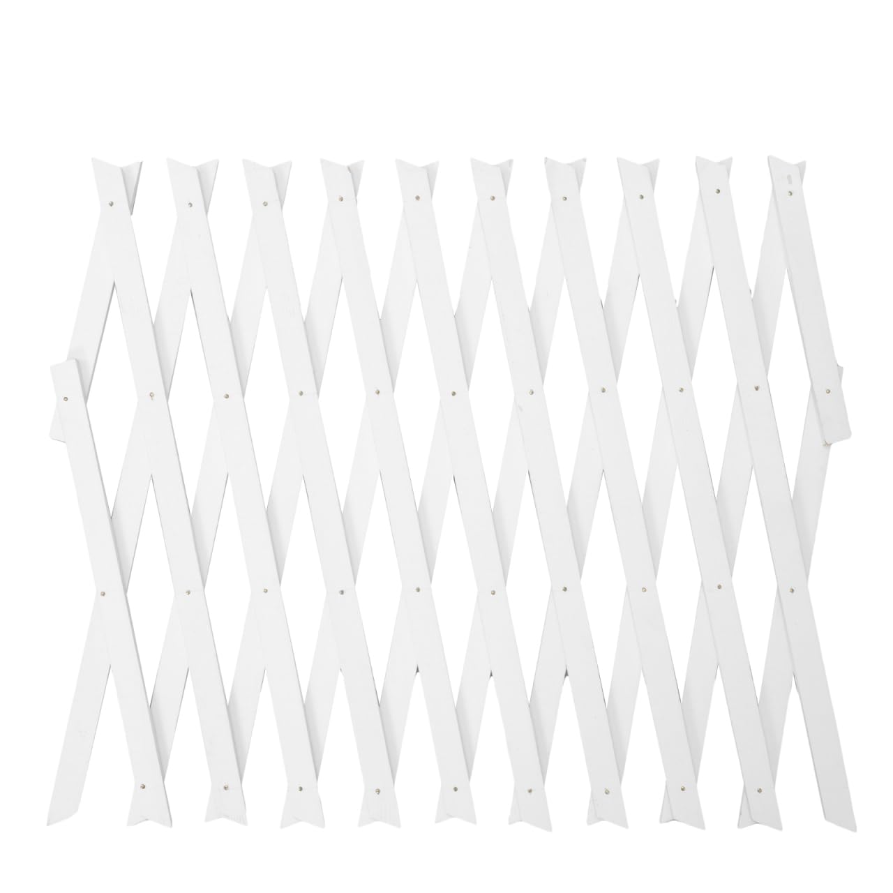 Photo 1 of BESPORTBLE Expandable Garden Trellis: Wooden Lattice Fence, Stretchable Wall Panel Lattice Panels Trellis Vertical Rack for Climbing Plants Outdoor