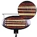 sundate Electric Patio Heater, Indoor/Outdoor Halogen Infrared Space Heater with 3 Power Levels, PHP-1500DI