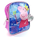 Peppa Pig Kids Backpack (13 inch, Pink Fairytale Adventures)