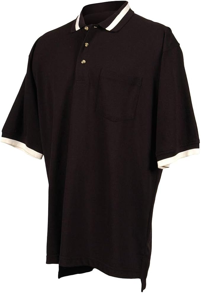 half collar golf shirt