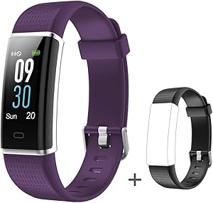 Willful Fitness Tracker IP68 Swimming Waterproof, Heart Rate Monitor Fitness Watch Sport Digital Watch with Color Screen Step Counter Sleep Tracker Call SMS SNS Notice, Smart Watch for Men Women Kids