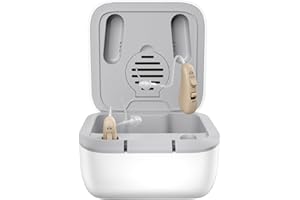 Hearing Aids (Not Amplifiers) - Hearing Aids for Seniors Rechargeable with Noise Reduction, Mild to Moderate Hearing Loss,Pre