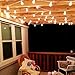 DecorNova Globe String Lights, 13 Feet 30 LEDs Ball String Fairy Light with 3AA Battery Box and Remove Controller, Warm White