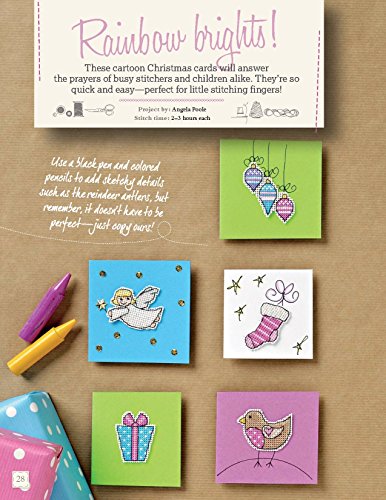 image for Cross Stitched Cards for the Holidays: Simply Stylish Cards and Tags f