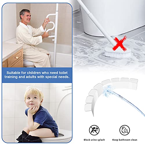 4 Pcs Urine Deflector for Toilet Seat,to Prevent Potty Training Kids