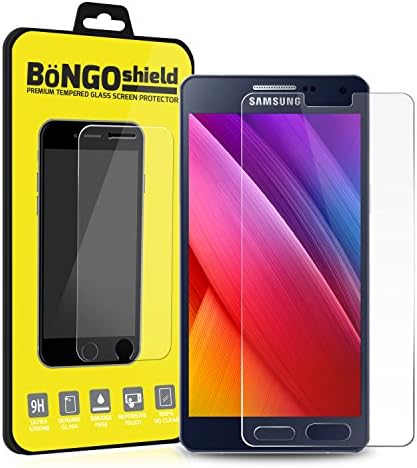 BinTEK Bongo Shield Samsung Galaxy Alpha Screen Protector PREMIUM Ballistic Tempered Glass Galaxy Alpha Screen Protector / Compatible with models SM-G850