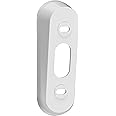 AirTech Home Automation Vertical Wedge and Base Bracket Replacement for Google Nest Hello Video Doorbell with10-20 Degree Downward View Compatible with Wired (White)