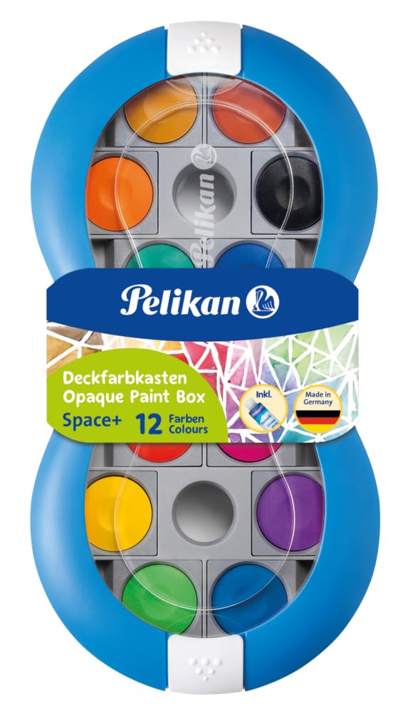 Pelikan 735 SP Space + Paints (Pack of 12 Deckfarbkasten Blue