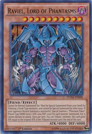 Raviel, Lord of Phantasms - DUSA-EN098 - Ultra Rare - 1st Edition - Duelist Saga (1st Edition)