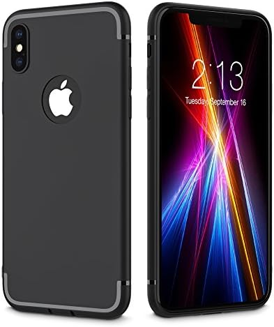 iPhone X Case, FeelU Ultra Thin TPU Soft Slim Cover Case Durable Flexible Anti-Scratch full Protective for Apple iPhone X