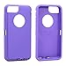 Replacement TPE Silicone Skin for Otterbox Defender Series Case Cover For Apple iPhone 6/iPhone 6s 4.7 inch (Purple Skin)
