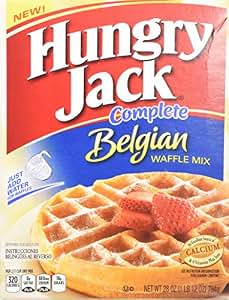 Amazon.com: Hungry Jack Complete Belgian Waffle Mix, 28 Ounce: Prime Pantry