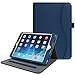 Fintie Case for iPad Mini/Mini 2 / Mini 3 [Corner Protection] - [Multi-Angle Viewing] Folio Smart Stand Protective Cover with Pocket, Auto Sleep/Wake for Apple iPad Mini 1 / Mini 2 / Mini 3, Navy