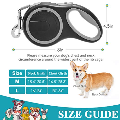 EXPAWLORER NoPull Dog Harness with 16ft Retractable Dog Leash