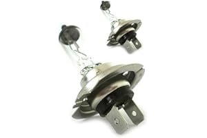 CARALL 2 PCS Car Halogen Bulb, Headlight Bulbs, Beam Low/High Beam Fog Light Replacement (H7 12V 55W PX26d)