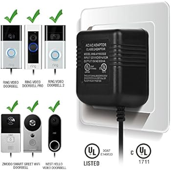 Amazon.com: OhmKat Video Doorbell Power Supply