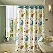 Wimaha Kids Shower Curtain, Fabric Shower Curtains Soft Funny Shower Curtain Cartoon Animal Print Eco-Friendly for Children’s Bathroom Bathtub, Tortoise and Fish, 72W x 72L