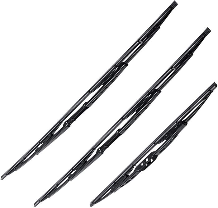 thumbnail interactive-video image 1 of AllMakes 4x4/Britpart 3-Piece Wiper Blade Set For Land Rover Range Rover L322 03-12 – DKC000040 LR012047 1 of 5