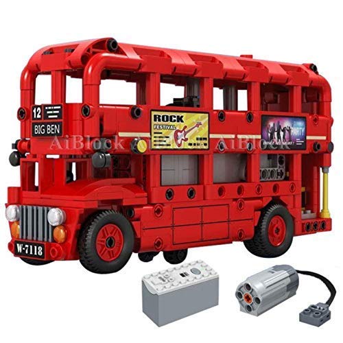 Brixtoys Bay Technic Bus Motorized Power Function Construction Set