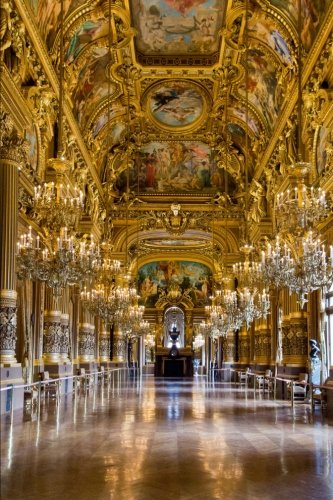 Grand Foyer Of Palais Garnier Opera Of Paris Journal 150 Page