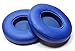 Orchidtent Solo 2 Memory Foam / Protein Leather Replacement/ Ear Cups / Ear Cover for Beats by Dr. Dre Solo2, Solo 2.0 On-Ear Wireless / Wired Headphones (Wireless, BLUE)