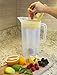 Primula Today Shake and Infuse Pitcher – Spacious and Innovative Infusion Chamber – 100% BPA, PVC, Phthalate, and – 3 Quarts – Yellow