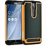 COVRWARE Asus Zenfone 2 Case - [ Armor Defender] Dual Layer [ Shockproof ] Protective Case [ Screen Protector ]Will Not Fit Asus Zenfone 2E (AT&T) - Orange