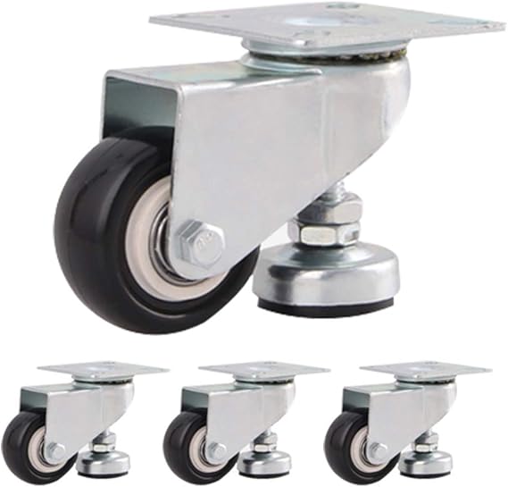 Fixed Plate Castor Wheels Heavy Duty Swivel Castor Wheels 50mm