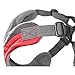 Gooby - Trekking Harness, Small Dog Fleece Lined Harness with Memory Foam Padding, Red, X-Small