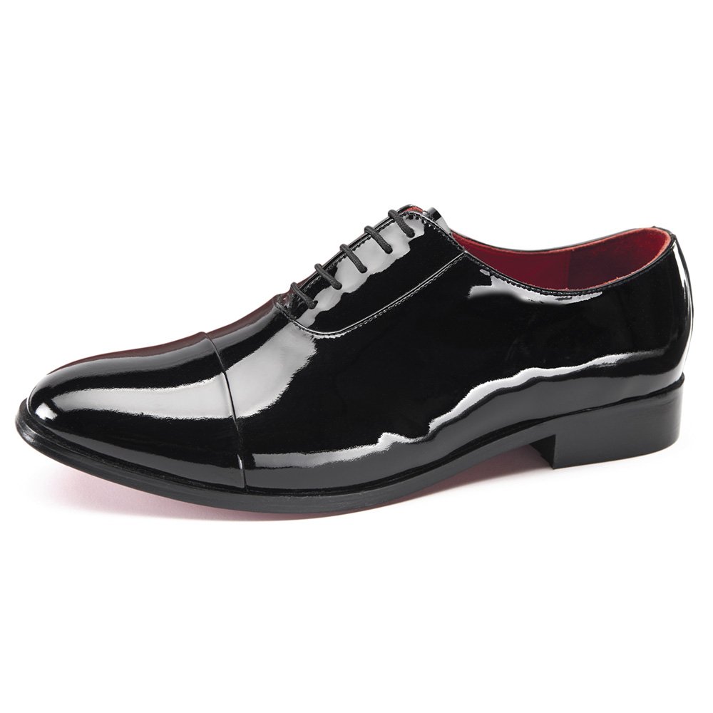 Buy Men's Handmade Black Patent Italian 