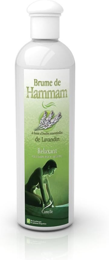 Camylle - Steam Bath Fragrance Lavender - Fragrances Made from Essential Oils for Steam Rooms, Steam Baths, or Steam Showers - Relaxing with Fresh Soothing Aromas - 500ml