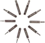 Gunpla 10 Pc Torx Bit Set 4mm Hex Shank CR-V Precision Security Bits T3-T20 view 5