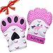BabyNoms ® Teething Mitten | Pink Unicorn Teething Paw