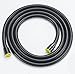 Aquafaucet ORB 59 Inch Brass Fittings Extra Long Flexible Stainless Steel Replacement Handheld Shower Hose Oil Rubbed Bronze