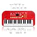 M SANMERSEN Kids Piano Keyboard, 37 Keys Multifunction Portable Keyboard Piano Early Learning Educational Music Instrument Toy for Boys Girls