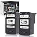 GPC Image Remanufactured Ink Cartridge Replacement for Canon PG-210XL 210 XL to use with PIXMA IP2702 MX410 MX420 MP495 MP230 MP240 MP250 MP270 MP280 MX340 MX350 MX360 MP490 Printer (Black, 2 Pack)