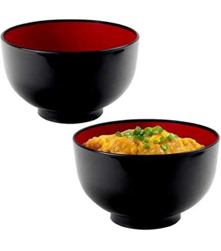 食器  soup bowl Amazon.com | JapanBargain, Set of 2 Japanese Large Ramen Bowls