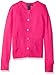 Limited Too Big Girls' Cardigan Sweater, Neon Hot Pink, Large 14/16