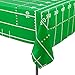 Grandipity Football Field Plastic 6-Pack Rectangular Tablecloth (54x108in) - Disposable Football Table Covers for Parties & Decor
