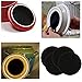 Resinta 8 Pieces Replacement Compost Bin Filters Kitchen Activated Carbon Compost Pail Filters for Ceramic Compost Keeper, 5.5 Inches