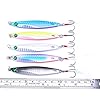 Aorace-5pcslot-87cm-40g-fishing-metal-lure-Lead-Fish-hook-with-feather-Crankbaits-Bass