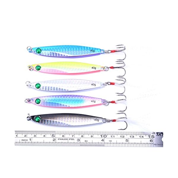 Aorace-5pcslot-87cm-40g-fishing-metal-lure-Lead-Fish-hook-with-feather-Crankbaits-Bass