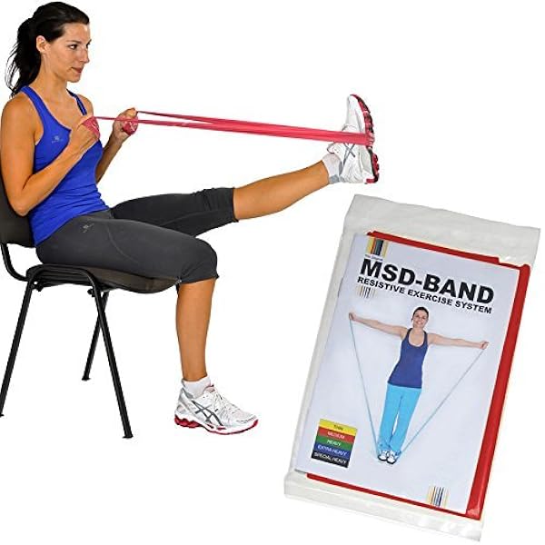 Msd Elastic Band Medium Resistance 1.5 M Red Latex by MSD-Band ...