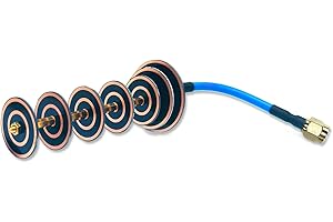 ANTOSIYA High Gain 12dBi 5.8GHz Directional Antenna RC FPV Drone Goggles for UAV 5.8G Remote Control Long Range Receiver Transmitter (SMA Male)