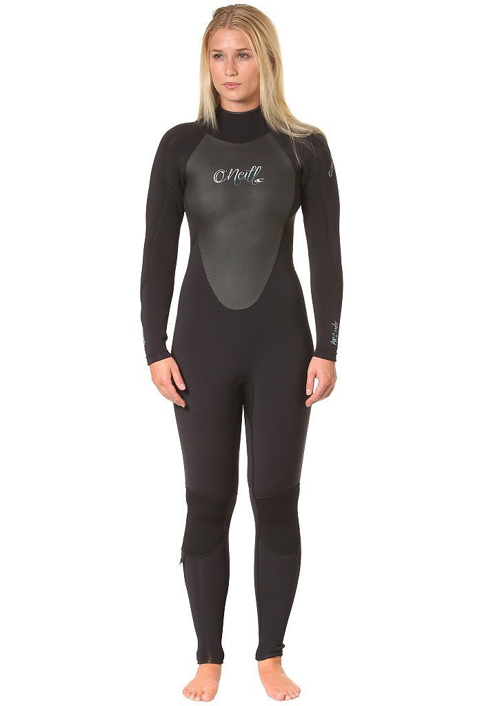 O'Neill Wetsuits Women's 5/4 O Neill Women s Epic Full Wetsuit Black Size US6 1 25 mm, Black, 6 UK