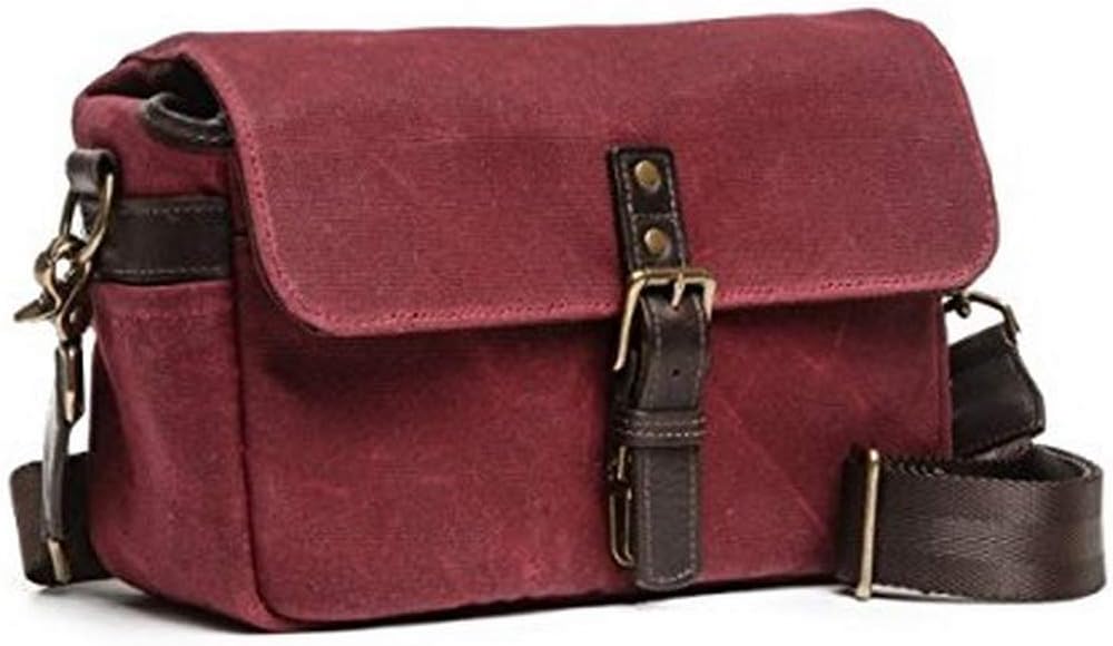 Ona Bags The Bowery Camera Bag (Canvas, Crimson)