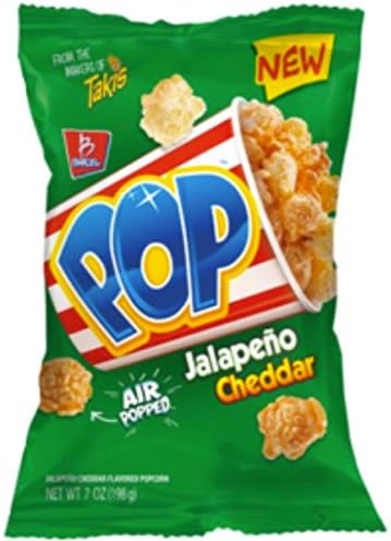 New Barcel Pop Takis Fuego Jalapeno Cheddar Popcorn 1 Bag of 6.3 oz (180 g)