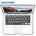 IBENZER Compatible with Old Version MacBook Air 13 Inch Case (2010-2017 Release). Models: A1466 / A1369, Plastic Hard Shell Case with Keyboard Cover for Mac Air 13, BK, A13BK+1N