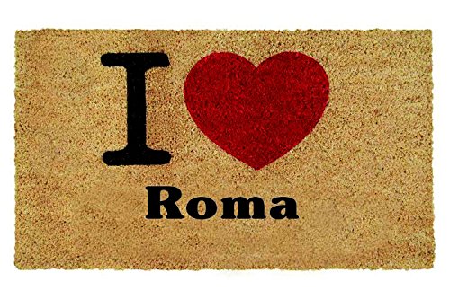 Gift Company Love Rome Doormat 75 x 45 Cm, Multi Color, 1