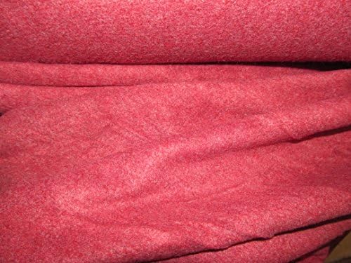 Cranberry Plain Polar Fleece-Anti Pill Washable Fabric
